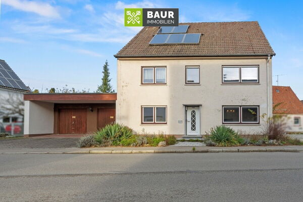 360° I Viel Raum zum Leben und Gestalten – Einfamilienhaus mit Doppelgarage in Ulm-Unterweiler