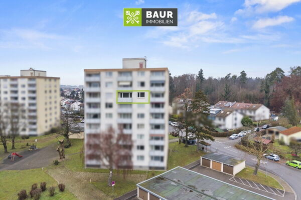 360° I Zentral gelegene 2-Zimmer-Wohnung mit sonnigem Balkon in Friedrichshafen