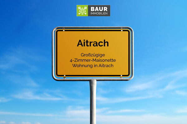 Großzügige 4-Zimmer-Maisonette Wohnung in Aitrach