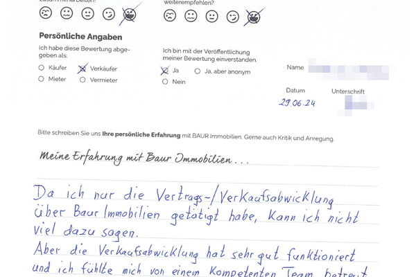 Bewertung von Herr P.