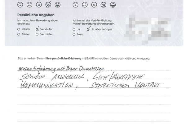 Bewertung von Herr W.