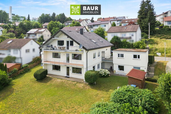 360°|Attraktives Dreifamilienhaus mit Garagen in Toplage und Weitblick in Sigmaringen