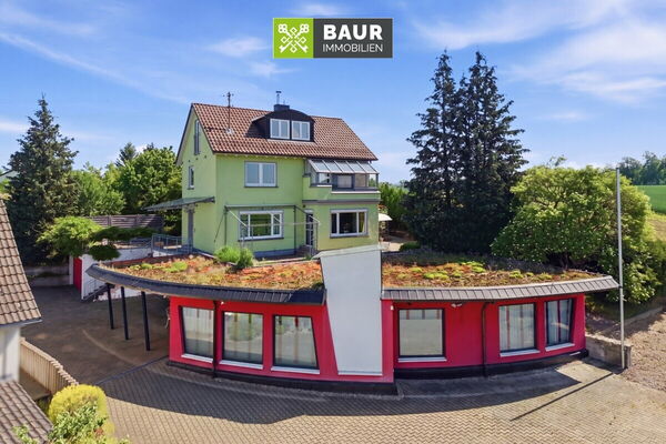 360° I Wohn- und Geschäftshaus in exponierter Lage von Grünkraut-Gullen