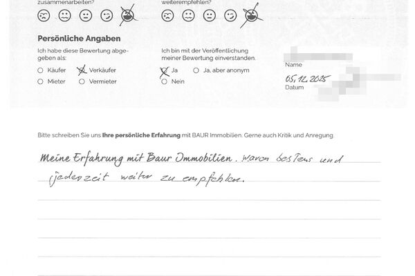 Bewertung von Familie Z.