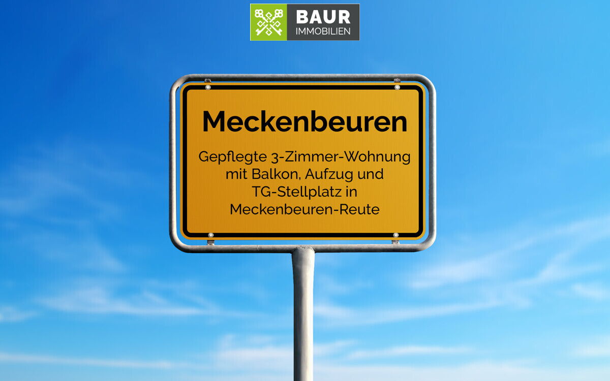 Ortsschild-Meckenbeuren