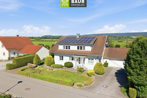 360° | Großzügiges Einfamilienhaus mit PV-Anlage, Doppelgarage & traumhaftem Grundstück in Unlingen