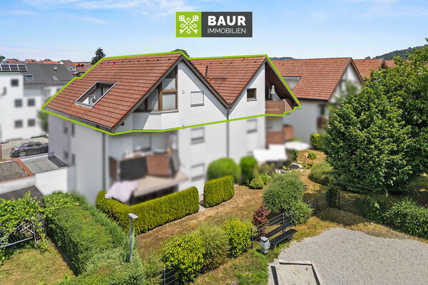 360°| Sofort bezugsfrei! Großzügige 4-Zimmer-Dachgeschosswohnung in Baienfurt