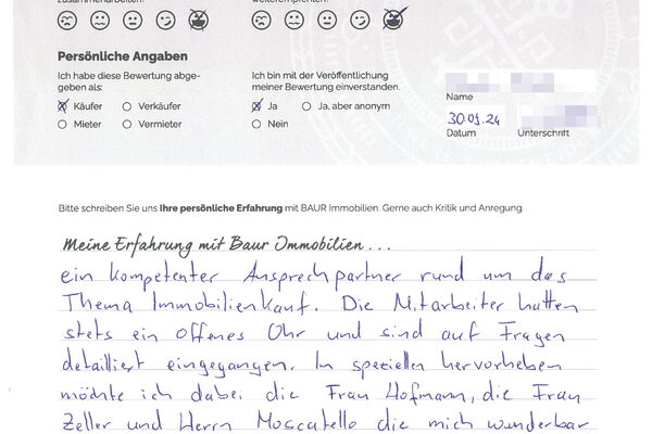 Bewertung von Herr S.