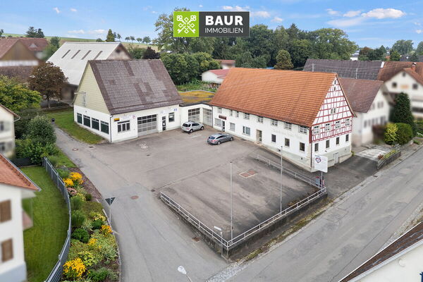Vielseitig nutzbares Ensemble in Hohentengen-Günzkhofen – Werkstatt & Gastronomiegebäude