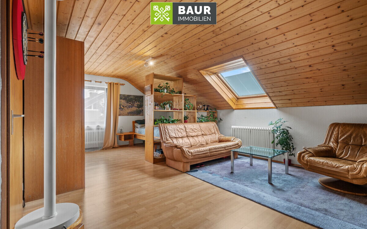 Wohn-Schlafbereich Appartment DG