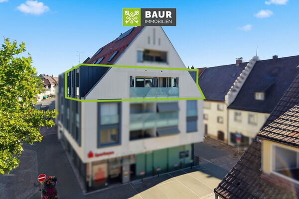 360° | Einzigartige 3,5-Zimmer-Wohnung in Tettnang-Mitte – Wohnen auf höchstem Niveau