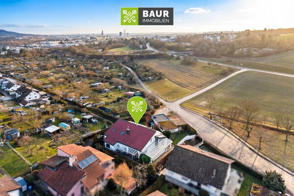 Rarität am Stadtrand: Großzügiges Architektenhaus mit Potenzial