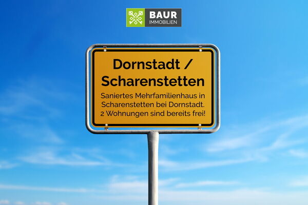Saniertes Mehrfamilienhaus in Scharenstetten bei Dornstadt.
2 Wohnungen sind bereits frei!