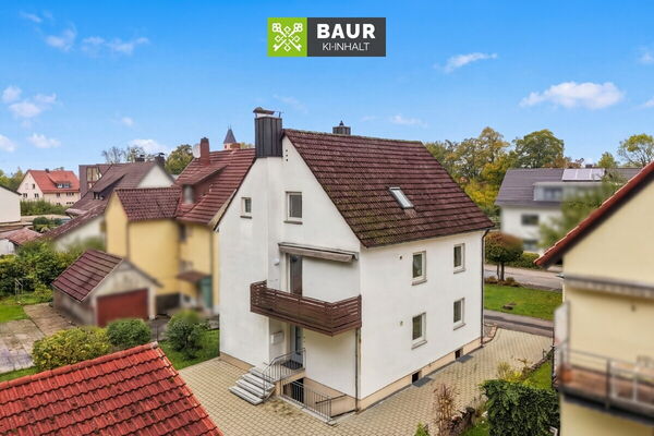 360° |Sofort verfügbar: Gepflegtes 1–2-Familienhaus in ruhiger Lage von Baienfurt