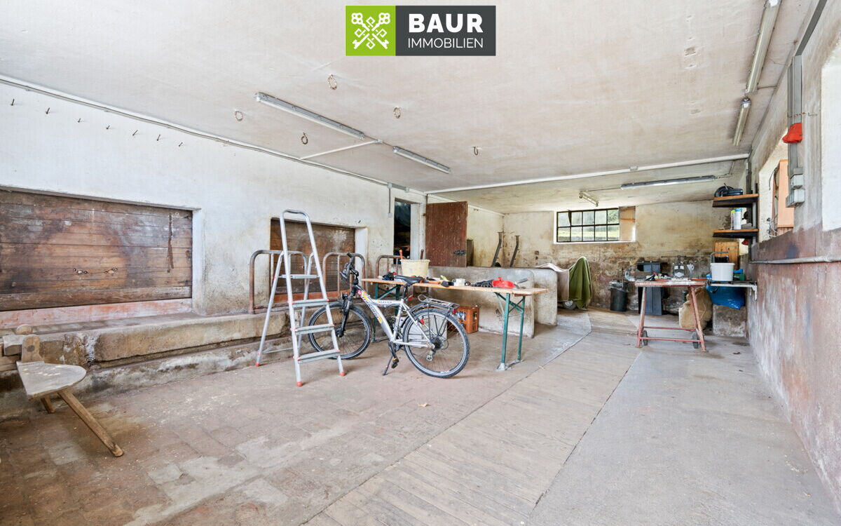 Scheune Lagerfläche