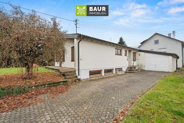 Sofort bezugsfrei! Traumhafter Bungalow in idyllischer Lage in Denkingen