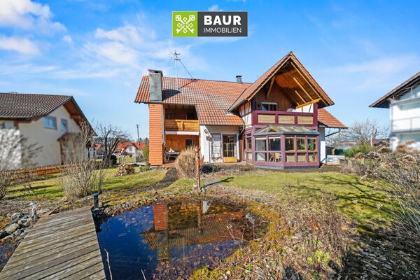 360° I Ein Zuhause mit Raum zur Entfaltung - Einfamilienhaus mit großem Garten in Rot an der Rot