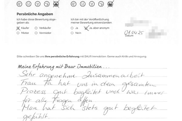 Bewertung von Herr D.