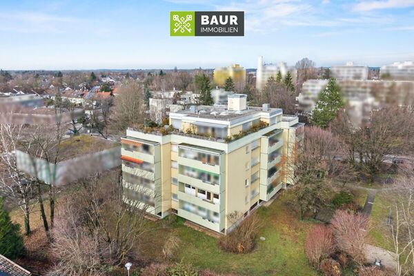 360° | Komfortable 3-Zimmerwohnung mit Südbalkon und Garage mitten in Puchheim-Bahnhof!