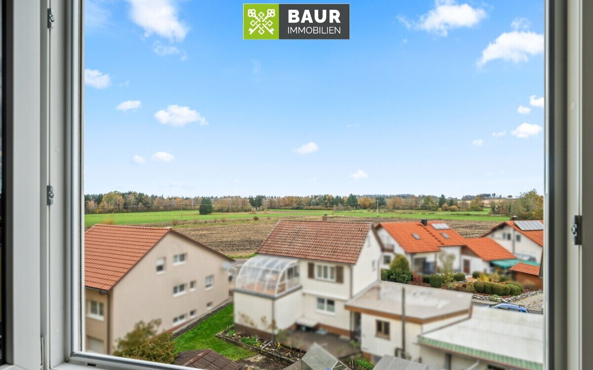 Ausblick Schlafzimmer