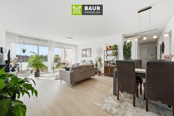 360° | SOFORT FREI - NEUWERTIGE und barrierefreie 3-ZIMMERWOHNUNG MIT GARAGE und Balkon