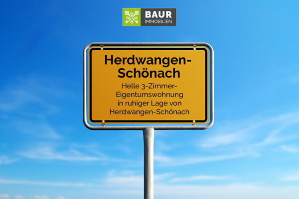 Helle 3-Zimmer-Eigentumswohnung in ruhiger Lage von Herdwangen-Schönach