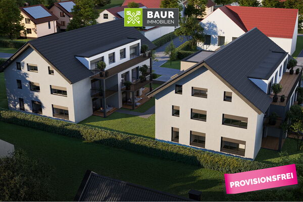 NEUBAU PROVIONSFREI! Hochwertige 3-Zimmer Wohnung in Zußdorf