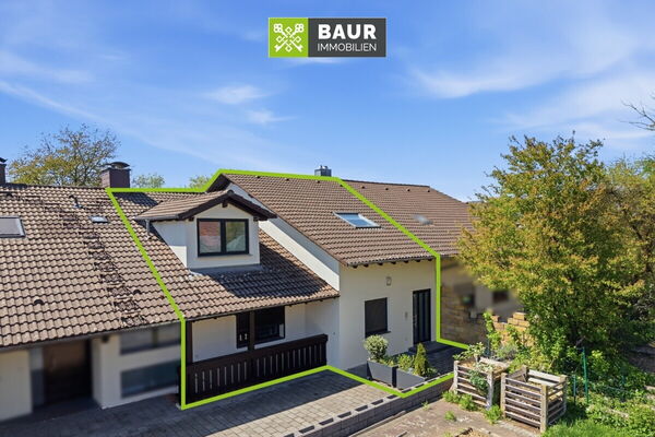 360° I Stilvolle Maisonette-Wohnung in ruhiger Lage von Mochenwangen - bezugsfrei