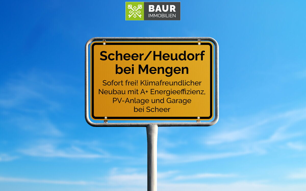 Ortsschild_Scheer_Heudorf bei Mengen