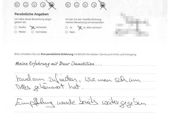 Bewertung von Eheleute R.