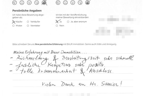 Bewertung von Herr S.