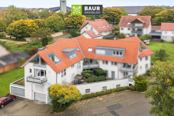 3-Zimmer Wohnung in Dornstadt mit Tiefgaragenstellplatz und Balkon!