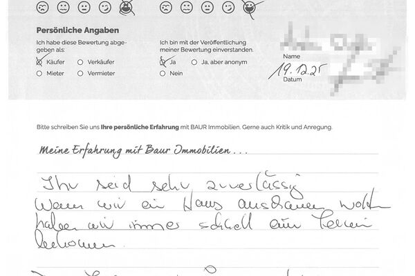 Bewertung von Herr R.