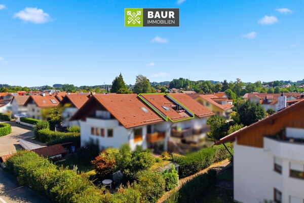 360°| Charmant geschnitten, schön gelegen – 3 Zimmer-Wohnung in Amtzell