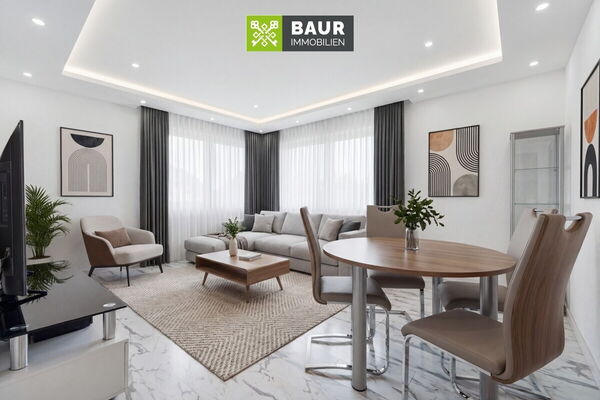 360° | Gepflegte Maisonettewohnung mit Dachloggia und Stellplatz in Baindt