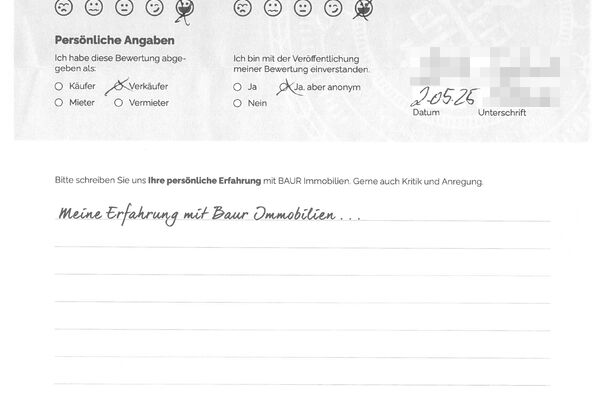 Bewertung von Herr H.