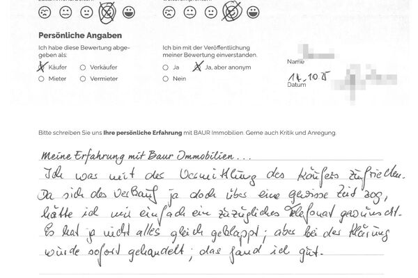 Bewertung von Frau R.