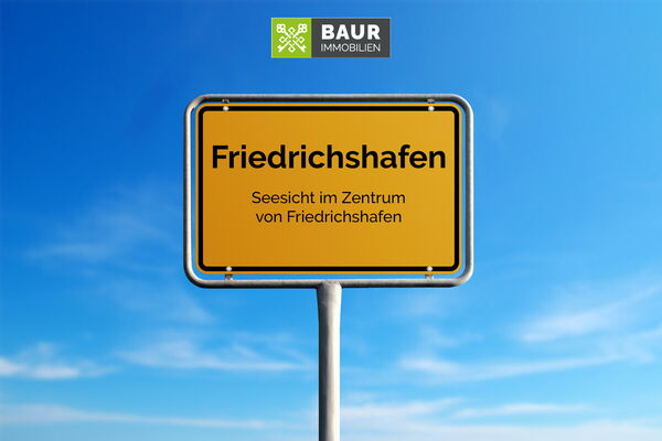 Seesicht im Zentrum von Friedrichshafen