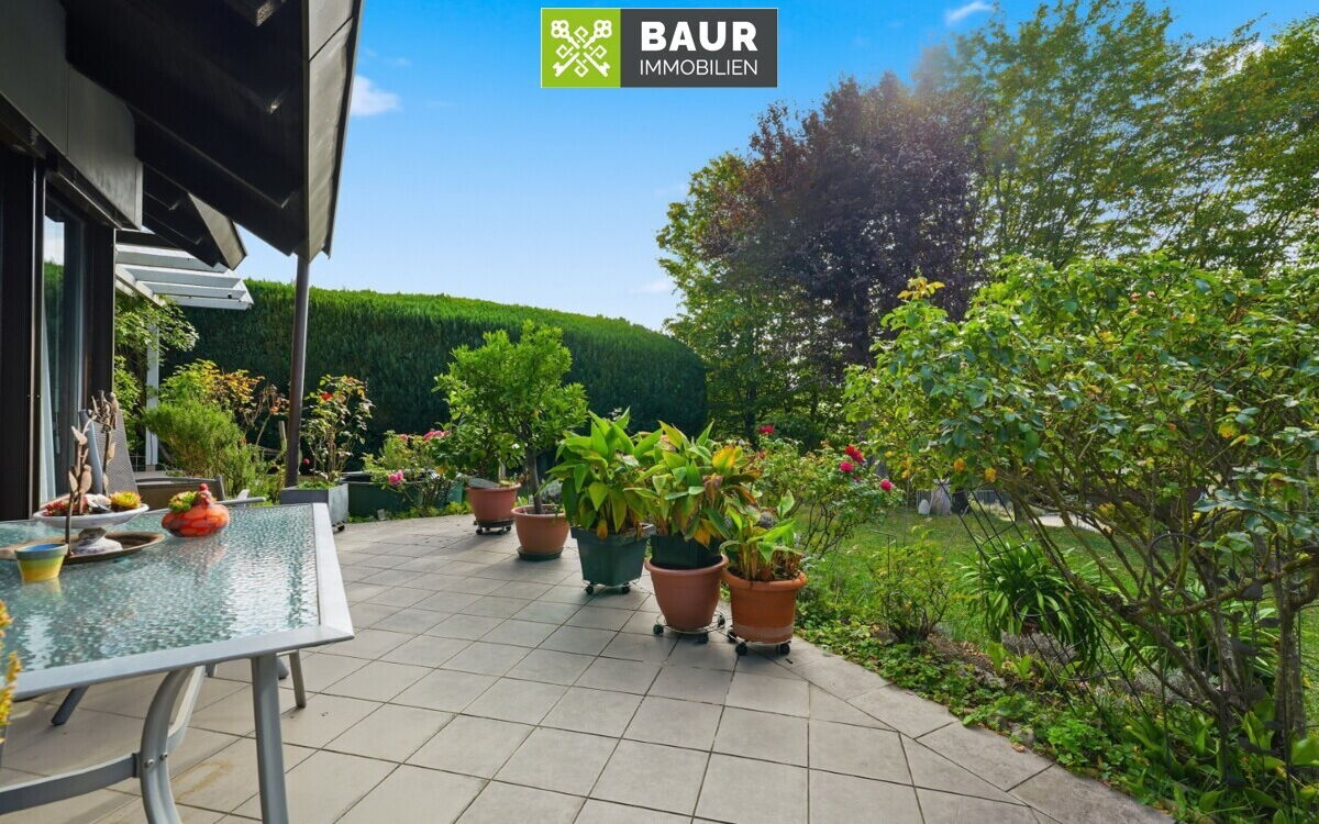 Terrasse mit Südausrichtung