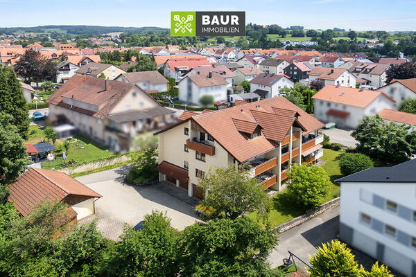 360°|3,5-Zimmerwohnung mit Balkon und Garage in Bad Wurzach