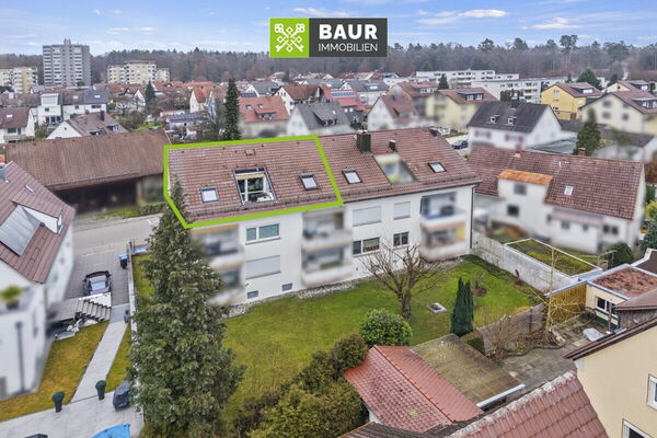 360° I Ankommen, wohlfühlen und gestalten 3-Zimmer Dachgeschosswohnung in Friedrichshafen