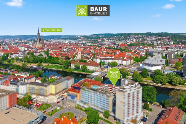 360° | 3-Zimmer-Wohnung mit Donaublick in Neu-Ulm