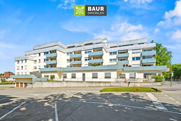 Zentral wohnen am Stadtgarten – 3-Zimmer-Wohnung mit Terrasse in Weingarten