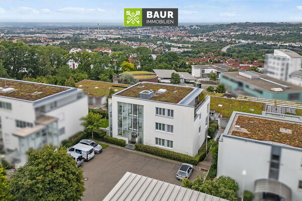 360° | SOFORT FREI!  2-Zimmer Terrassenwohnung am Ulmer Eselsberg mit Tiefgaragenstellplatz!