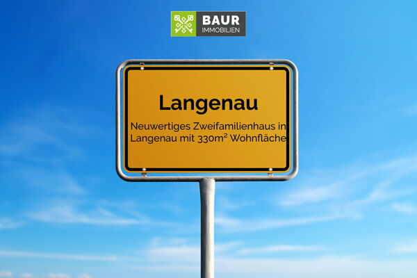 Neuwertiges Zweifamilienhaus in Langenau mit 330m² Wohnfläche