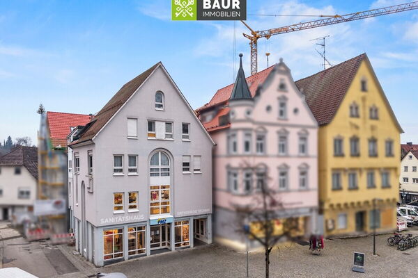 Gepflegte 2-Zimmer-Wohnung in zentraler Innenstadtlage von Bad Waldsee