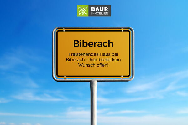 Freistehendes Haus bei Biberach – hier bleibt kein Wunsch offen!