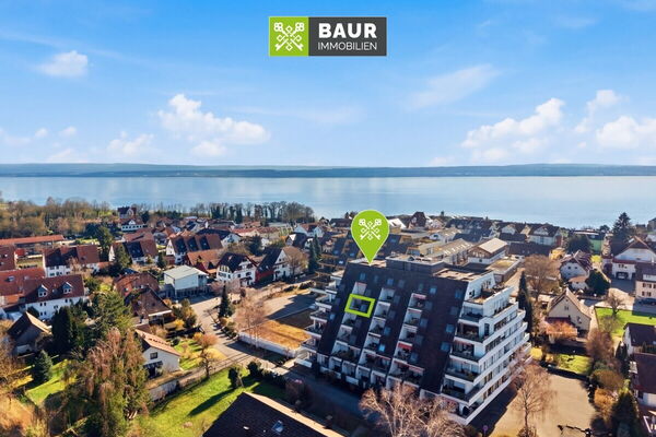 Stilvoll renovierte 2-Zimmer-Wohnung mit Balkon in attraktiver Lage von Meersburg