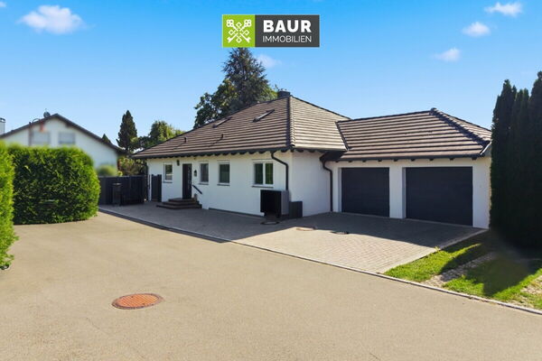 360° I Modern, großzügig, bezugsfrei – Bungalow mit Einliegerwohnung und großem Grundstück