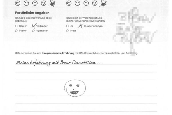 Bewertung von Frau B.